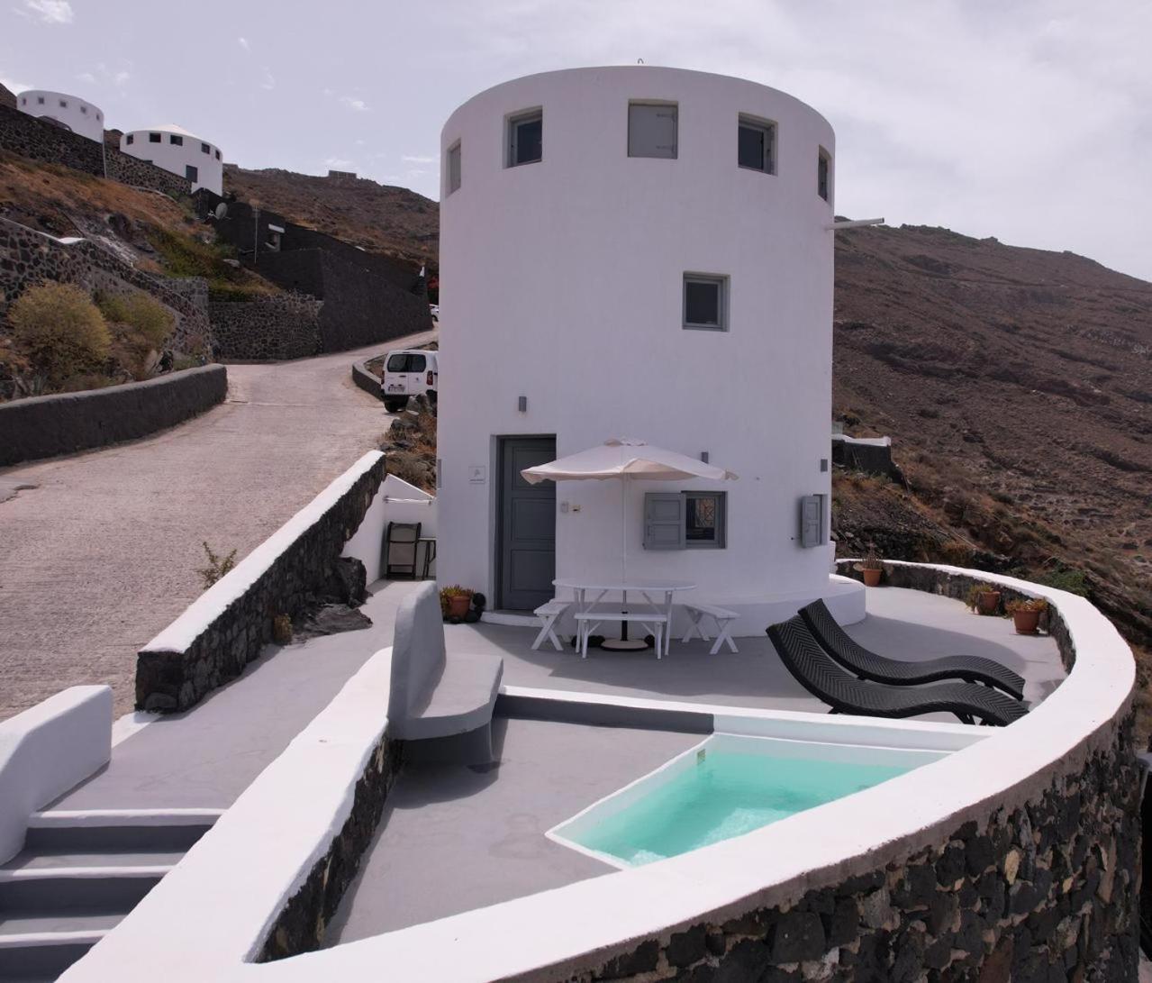 Anemos Windmill Villa Vourvoulos Exterior photo